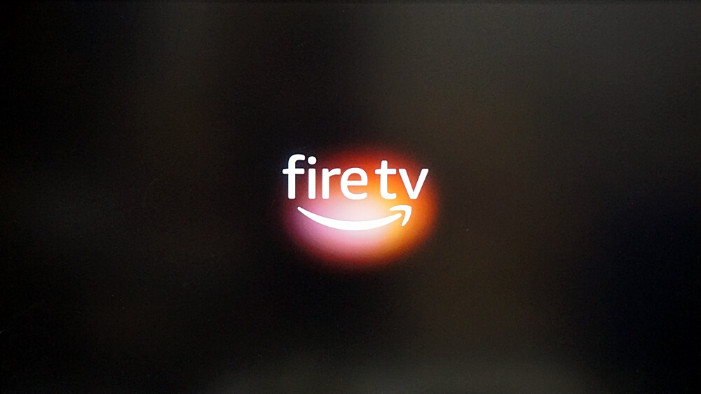 Fire TV Stick（ファイヤーTVスティック）初期設定ロゴ 